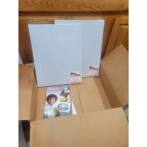 NEW Bob Ross Canvas and Moore Canvass + others Mixed LOT